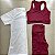 kit 3 peças corrida+blusa de tule - Imagem 2