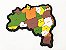 Quebra-cabeça Mapa Do Brasil Brinquedo Pedagógico - Imagem 1