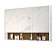 Armário Banheiro 90cm 3 Portas Espelho Hefesto Branco Nature - Imagem 1