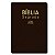 BÍBLIA NA045LG Luxo Letra grande capa marrom nobre - edição de bolso - Imagem 1