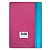 BÍBLIA RA065TILGI Letra gigante CAPA LUXO AZUL TURQUESA PINK ÍNDICE - Imagem 2