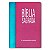 BÍBLIA RA065TILGI Letra gigante CAPA LUXO AZUL TURQUESA PINK ÍNDICE - Imagem 1