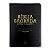 BÍBLIA NVI Leitura Perfeita Letra gigante luxo preta - Imagem 1