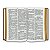 BÍBLIA KING JAMES FIEL 1611 Letra normal COM REFERÊNCIAS PILCROWS PROFECIAS MESSIÂNICAS CAPA LUXO MARROM - Imagem 3