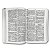 BÍBLIA KING JAMES FIEL 1611 Letra normal COM REFERÊNCIAS PILCROWS PROFECIAS MESSIÂNICAS CAPA LUXO BRANCA - Imagem 3