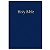 HOLY BIBLE WINDSOR KING JAMES Letra grande CAPA DURA AZUL - Imagem 1