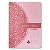 BÍBLIA RA045LG Letra grande CAPA LUXO ROSA CLARO BEIRA FLOR - Edição bolso - Imagem 1
