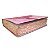 BÍBLIA RA045LG Letra grande CAPA LUXO ROSA CLARO BEIRA FLOR - Edição bolso - Imagem 4