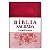 BÍBLIA RA065LGI Letra gigante CAPA LUXO ROSA PINK BRANCA ÍNDICE - Imagem 1