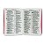 BÍBLIA RA045LG Letra grande edição de bolso cp luxo beiras floridas pink - Imagem 3