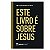 BÍBLIA NA063LG LETRA GRANDE CAPA DURA JESUS COPY ESTE LIVRO - Imagem 1
