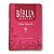 BÍBLIA NTLH065TILGI Letra gigante LUXO PINK 2 ÍNDICE - Imagem 1
