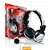 FONE HEADSET PARA COMPUTADOR COM MICROFONE E VOLUME KT-301 - Imagem 1