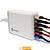 CARREGADOR PORTÁTIL COM 6 PORTAS USB 10A SX-F4 - Imagem 4