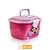MALETA PEDICURE MANICURE LADY BOX ROSA 25335 - Imagem 1