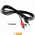 CABO P2 X 2RCA 1,5MT LE-1008 - Imagem 1