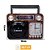 RADIO AM FM COM BLUETOOTH AD-136 - Imagem 1