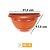 VASO DE PAREDE CERAMICO 3400ML 2472 - Imagem 1