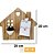 PORTA CHAVE MDF 20 CM 96643 - Imagem 1