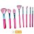 KIT PINCEL PARA MAQUIAGEM COM 8 PEÇAS BC-188 - Imagem 2