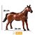 CAVALO MARROM DE VINIL VB233 - Imagem 1