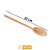 COLHER DE MADEIRA 23 CM 50 - Imagem 1