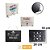 PORTA CHAVES MDF COM 3 GANCHOS CZ19230 - Imagem 1