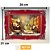 QUADRO DECORATIVO CENA NATAL CANVA LED 28X8X21CM NTD23025 - Imagem 1