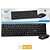 TECLADO E MOUSE SEM FIO A-9030 - Imagem 1