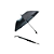 GUARDA CHUVA PRETO AUTOMÁTICO CABO CURVO RJS01206 - Imagem 1