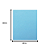 EVA 40X60CM AZUL CLARO PACOTE COM 10 FOLHAS 1714022 - Imagem 2