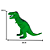 DINOSSAURO T-REX ADVENTURE 9563 - Imagem 2