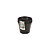 VASO REDONDO SUCULENTA PRETO 150 ML 2805 KIT COM 5 UNIDADES - Imagem 1