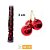 BOLA ARVORE NATAL 3 CM TUBO COM 7 UNIDADES NTB60092 - Imagem 1