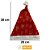 TOUCA ESTAMPADA PAPAI NOEL 28 X 38 CM GORRO NATAL NTG1042 - Imagem 1