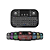 MINI TECLADO BLUETOOTH COM LED LE-7704 - Imagem 2