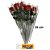 BOTÃO DE ROSA PACOTE COM 20 UNIDADES FLOR COM EMBRULHO - Imagem 2