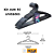 CABIDE PRETO COM 10 UNIDADES 25739 - Imagem 1