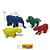 ANIMAIS SELVAGENS PACOTE COM 4 UNIDADES 063 - Imagem 1
