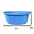 BACIA EXTRA GIGANTE 100 LITROS 25663 - Imagem 2