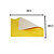 PAPEL CARTAO AMARELO PCT C/ 20 FOLHAS 104285 - Imagem 2