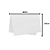 CARTOLINA BRANCA PCT C/ 100 109284 - Imagem 2