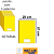 CADERNO BROCHURA DE DESENHO 96 FLS PCT C/ 5 AMARELO - Imagem 1