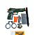 PISTOLA LANÇA DARDOS COM ACESSORIOS SWAT EQUIPMENT TOYS-24317 - Imagem 1