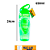 GARRAFA 650ML VERDE 2555 - Imagem 1