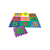 TAPETE EDUCATIVO EVA COM 10 PLACAS 30X30CM SJ-003N - Imagem 1