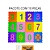 TAPETE EDUCATIVO EVA COM 10 PLACAS 30X30CM SJ-003N - Imagem 1