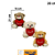 PELUCIA URSO 19CM FE7373 - Imagem 1