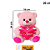 PELUCIA URSO 21CM FE7374 - Imagem 1