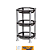CESTO EMPILHAVEL 3 AND PRETO 0374 - Imagem 1